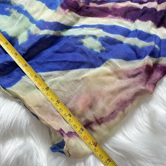 Lulla Collection By Bindya Infinity Scarf Multicolored Tie Dye Soft Knit - Picture 10 of 10